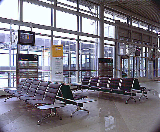 Terminal, Leipzig/Halle Airport, Schkeuditz, Germany