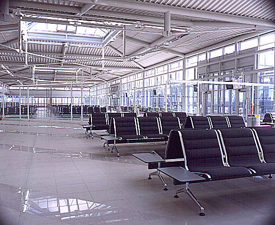 Terminal, Leipzig/Halle Airport, Schkeuditz, Germany