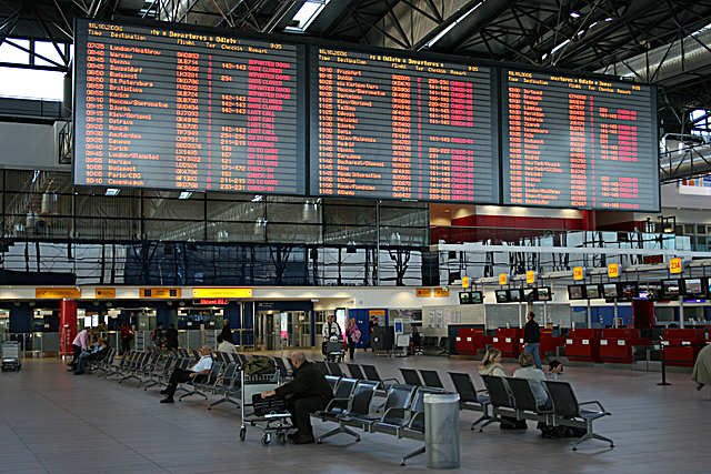 Terminal, Vclav Havel Airport Prague, Czech Republic