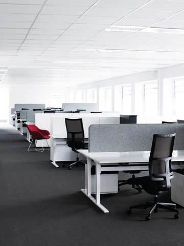 PAPILIO SWIVEL CHAIR HB MESH, VOLPE ARMCHAIR SL UPH, Capgemini Danmark A/S, Vallensbk Strand, Denmark