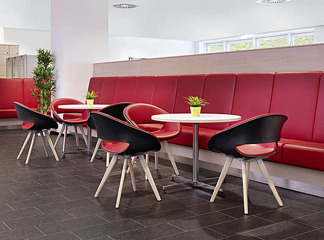 VOLPINO ARMCHAIR LWM P, SAN SIRO MEETING TABLE 4A RD 1, CSL Behring, Marburg, Germany