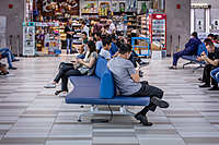 Terminal soft seating, Abu Dhabi Cruise Terminal, United Arab Emirates