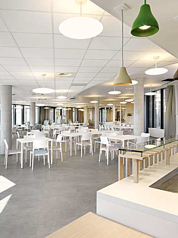 ARN FRAME CHAIR 4L LGW UPH, ARN FRAME CHAIR 4L LGW UPH, ARN MEETING TABLE LGW, Woonzorgcentrum De Gerda, Sint-Niklaas, Belgium