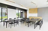 ARN FRAME CHAIR 4L LGW UPH, ARN MEETING TABLE LGW, Woonzorgcentrum Ter Durme, Lokeren, Belgium