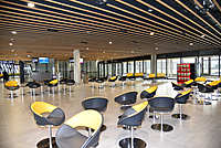 Terminal soft seating, Volpino, Lyon-Saint-Exupry Airport, France