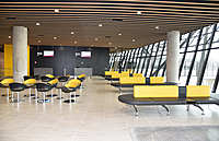 Terminal soft seating, Volpino, Lyon-Saint-Exupry Airport, France