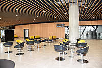 Terminal soft seating, Volpino, Lyon-Saint-Exupry Airport, France