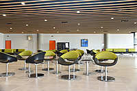 Terminal soft seating, Volpino, Lyon-Saint-Exupry Airport, France