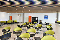 Terminal soft seating, Volpino, Lyon-Saint-Exupry Airport, France