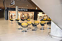 Terminal soft seating, Volpino, Lyon-Saint-Exupry Airport, France