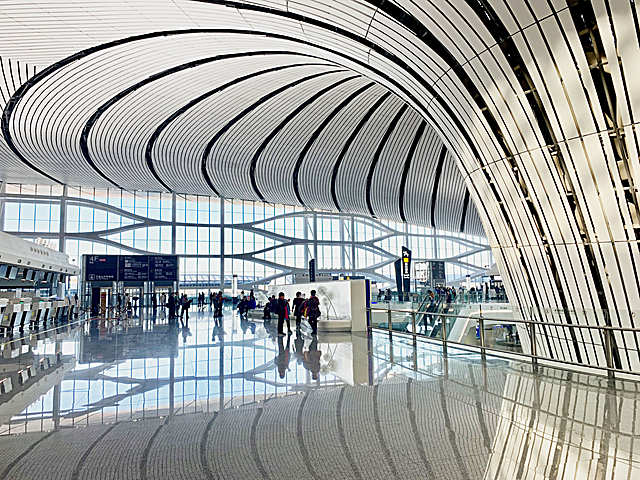 Beijing Daxing International Airport, Peking, China