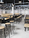 CREVA STOOL 4L H UPH, COMTA MEETING TABLE LGM RC, SAN SIRO MEETING TABLE LWM, Aramark GmbH Refreshment Services, Gerlingen